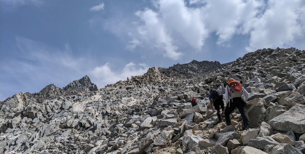 Scrambling in the High Sierra