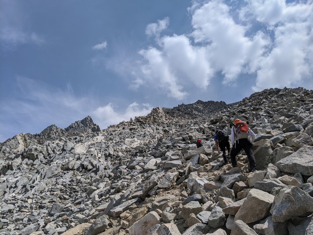 Scrambling in the High Sierra
