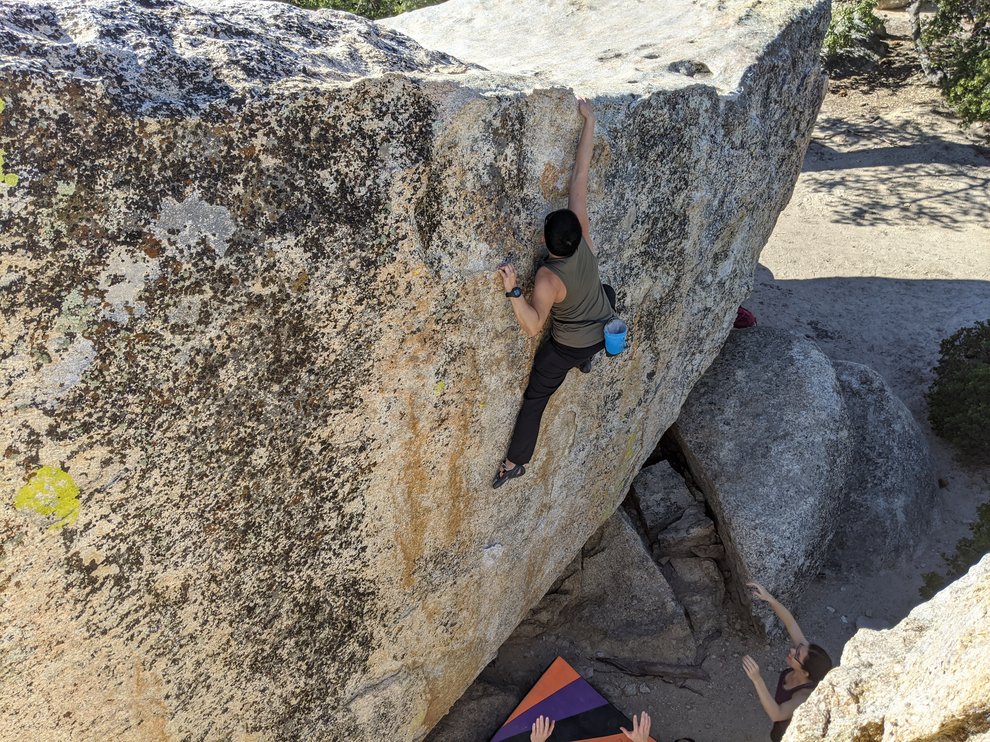 Bouldering at Horse Flats