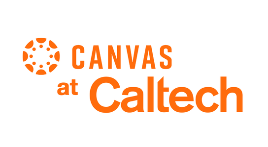 Canvas Caltech logos