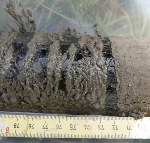 Coring permafrost