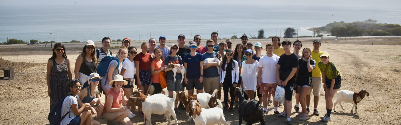 Atwater group with goats
