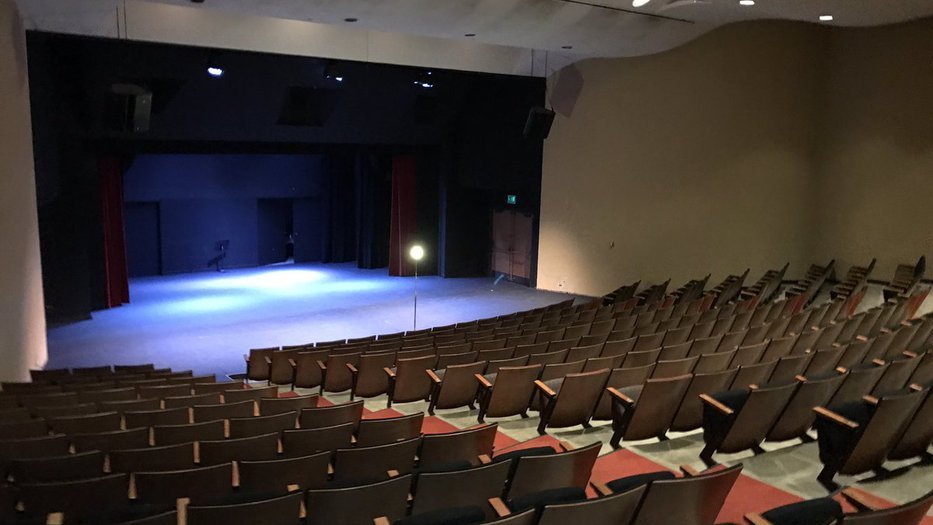 Interior of the Ramo auditorium