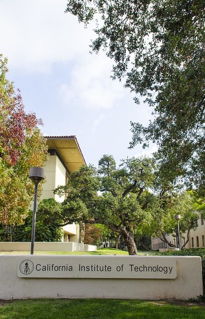 California Institute of Technology sign