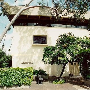 entrance to the Keith Spalding building