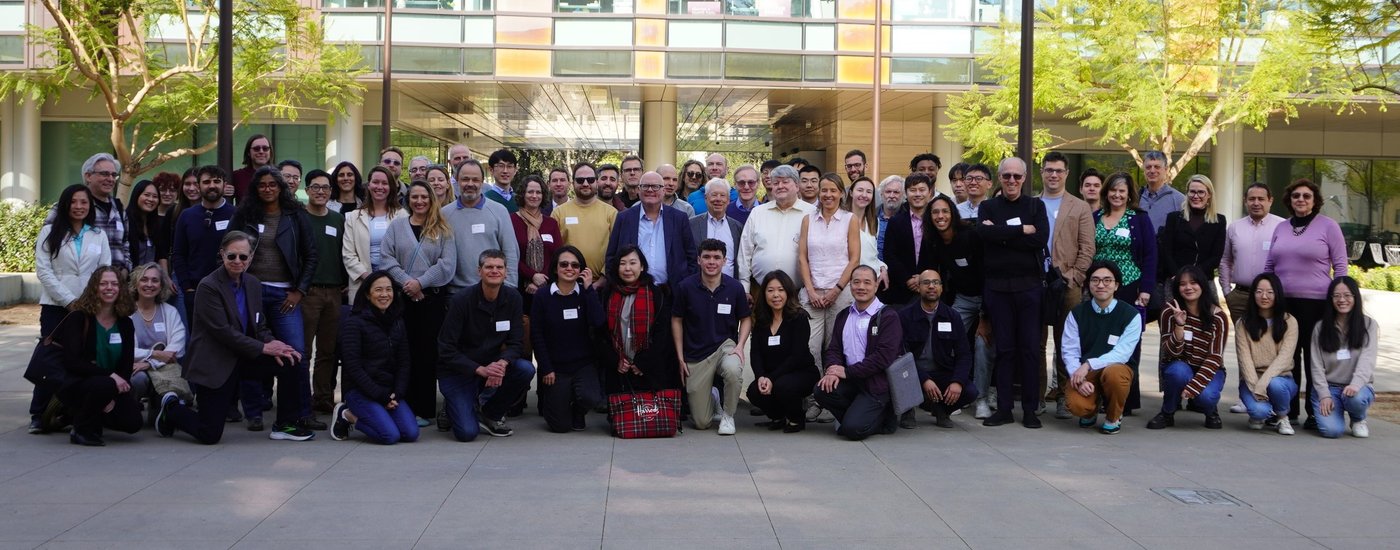 group photo in front of Chen building