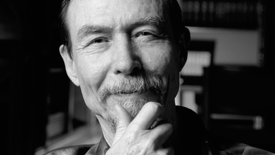 Carver photo in black and white, taken by Norman Self at Caltech