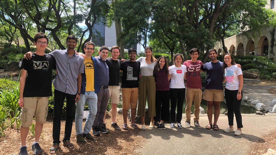 summer undergraduate researchers