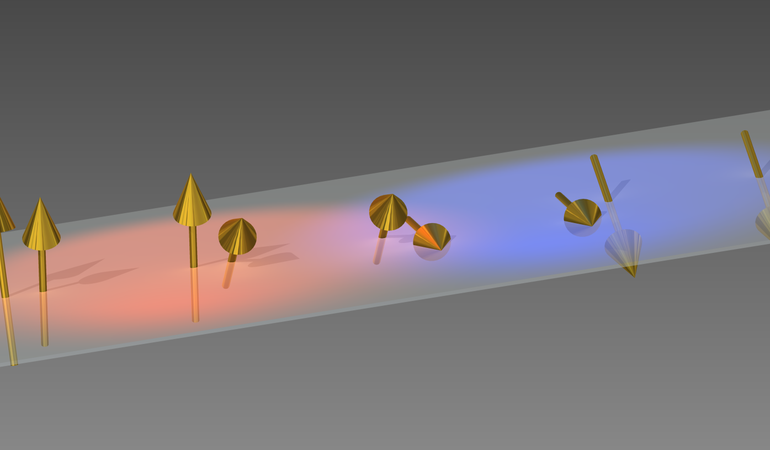 MnP spin electron ensemble
