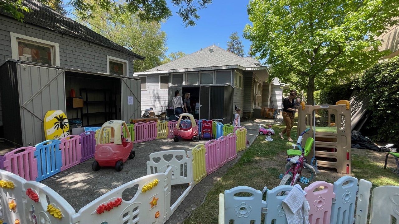 Casita outdoor courtyard