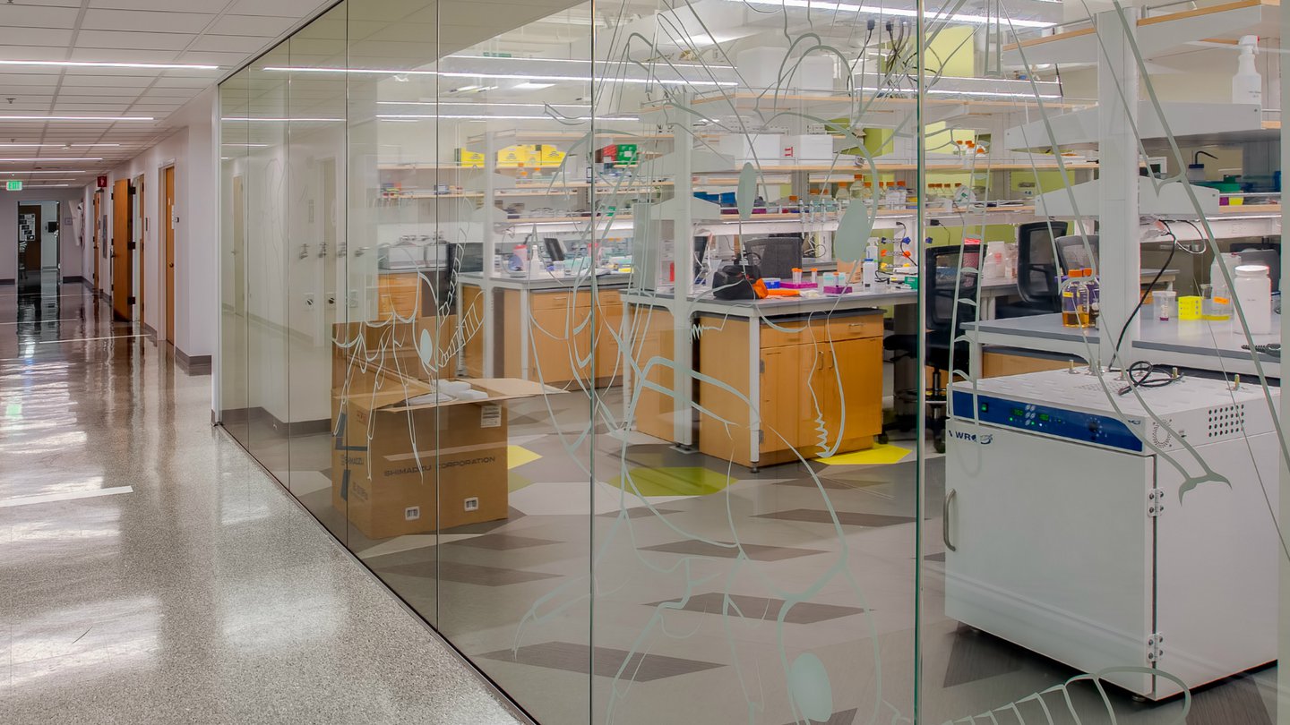 BBB 2nd floor, Prof. Parker lab