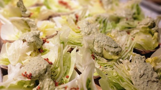 Mini Wedge Salad Midnight Madness