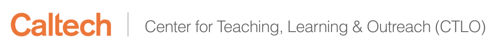 Caltech CTLO Logos