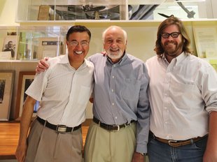 Professors Gharib and Wygnanski with Dr. Graff