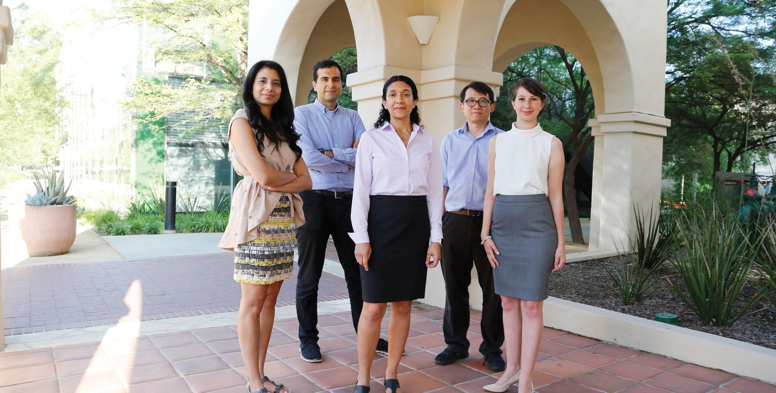 Professors Anima Anandkumar, Alireza Marandi, Azita Emami, Changhuei Yang, and Katie Bouman