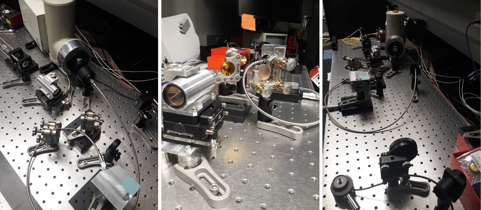 Picture of the IR testbed