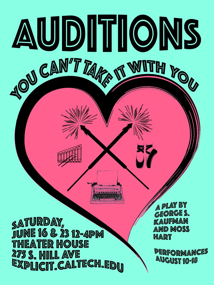 Poster for You Can't Take it With You auditions