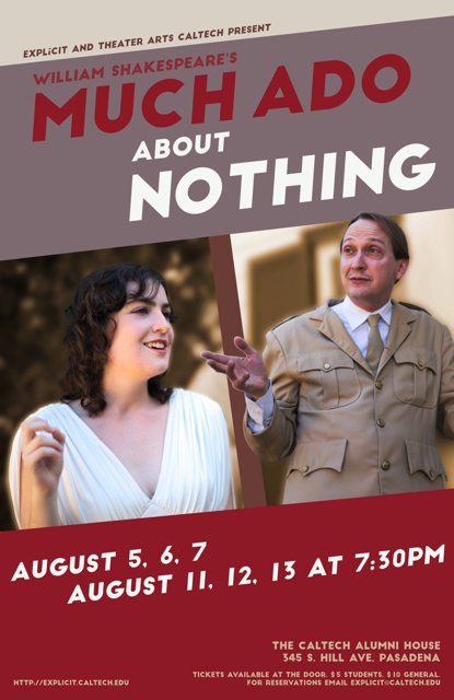 Much Ado About Nothing Poster
