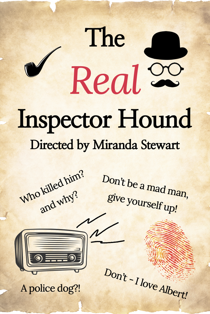 Poster for The Real Inspector Hound