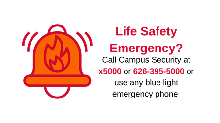 Life Safety Emergency Call 626-395-5000