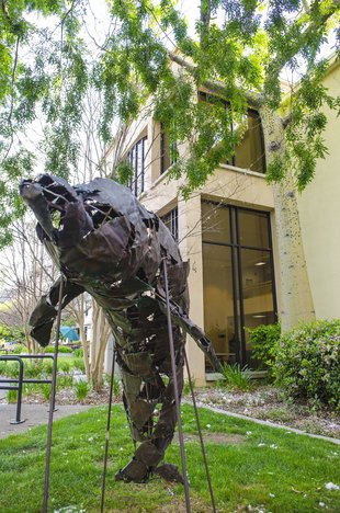 Student Affairs Building Statue