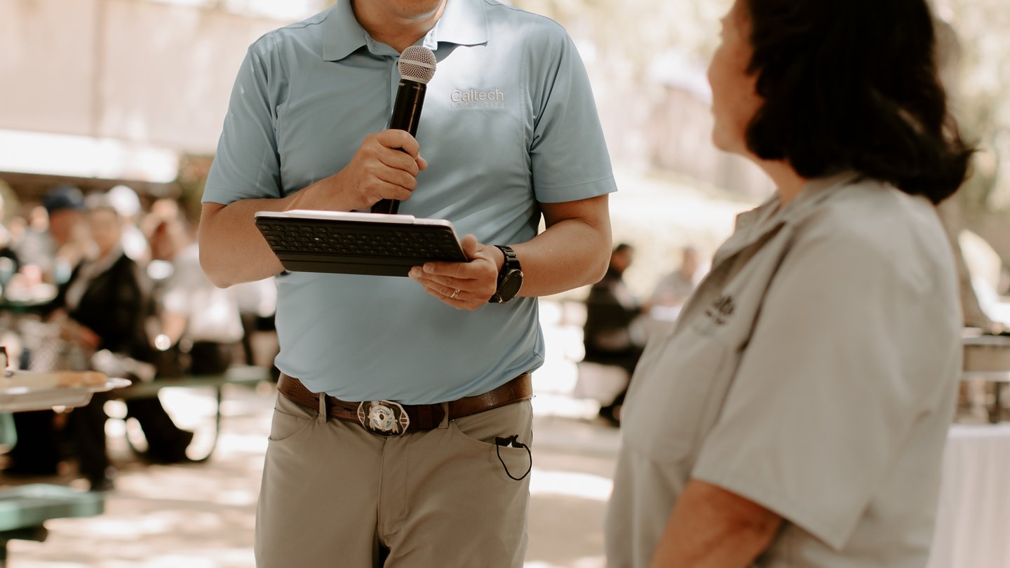 Dave Kang recognizes Effie Sanchez