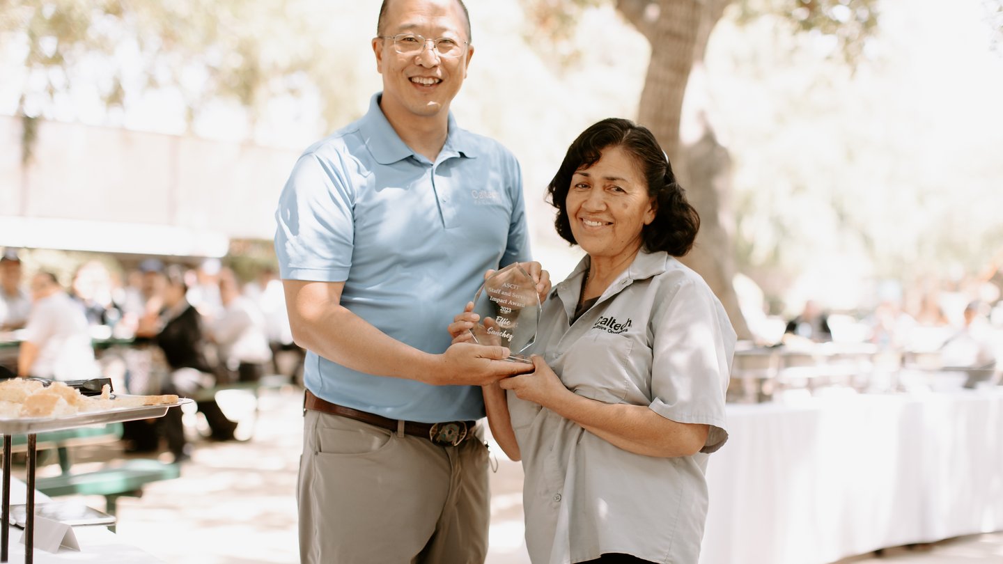 Dave Kang recognizes Effie Sanchez