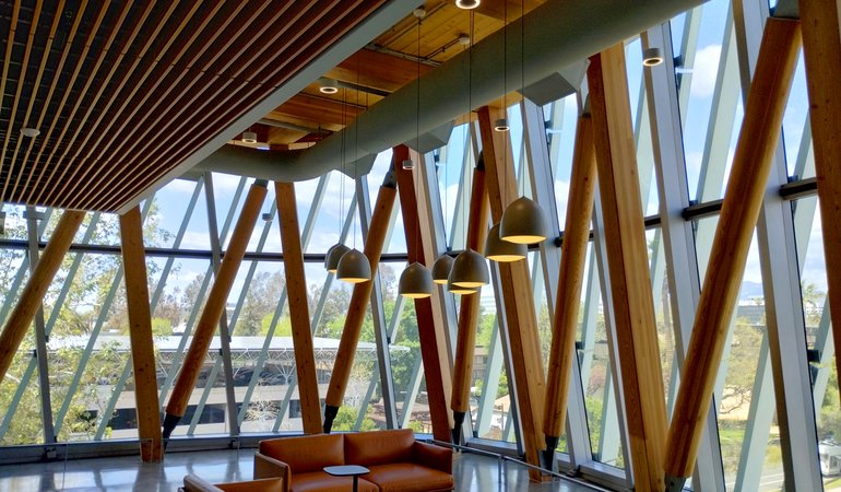 Resnick Sustainability Center lounge