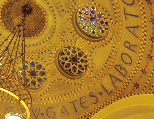 ceiling inside Gates Annex