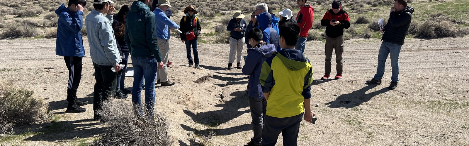 San Andreas Fault & Ridgecrest Ruptures, field trip (March, 2023)
