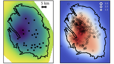 Induced seismicity forecasting with uncertainty quantification: application to the Groningen gas field