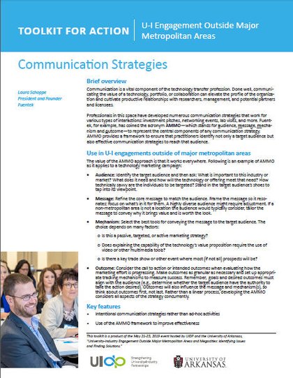 communication strategies