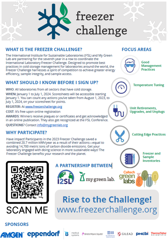 2024 Freezer Challenge Poster