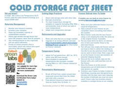 Cold Storage Fact Sheet - Detailed