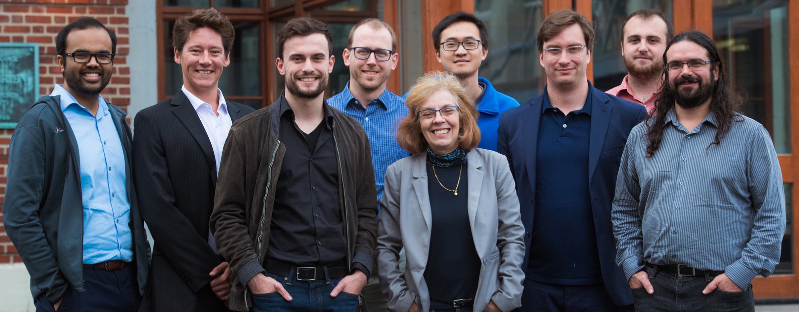 science people smiling