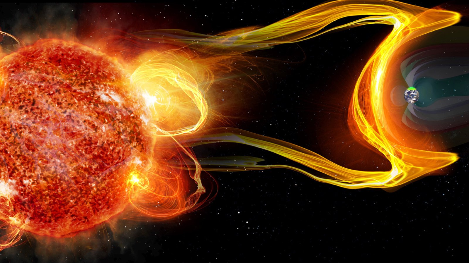 Sun and Earth