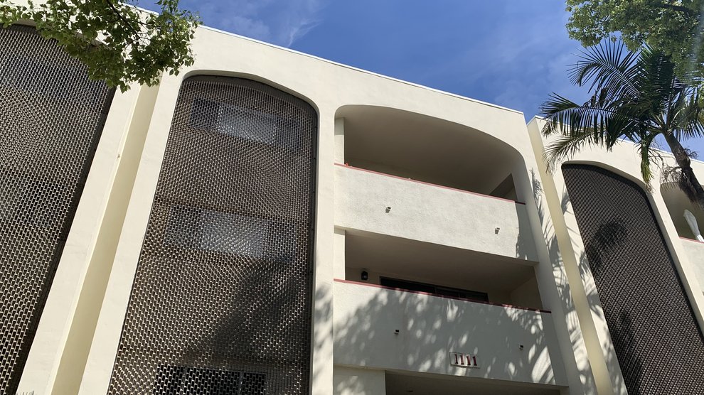 Blanche entryway exterior