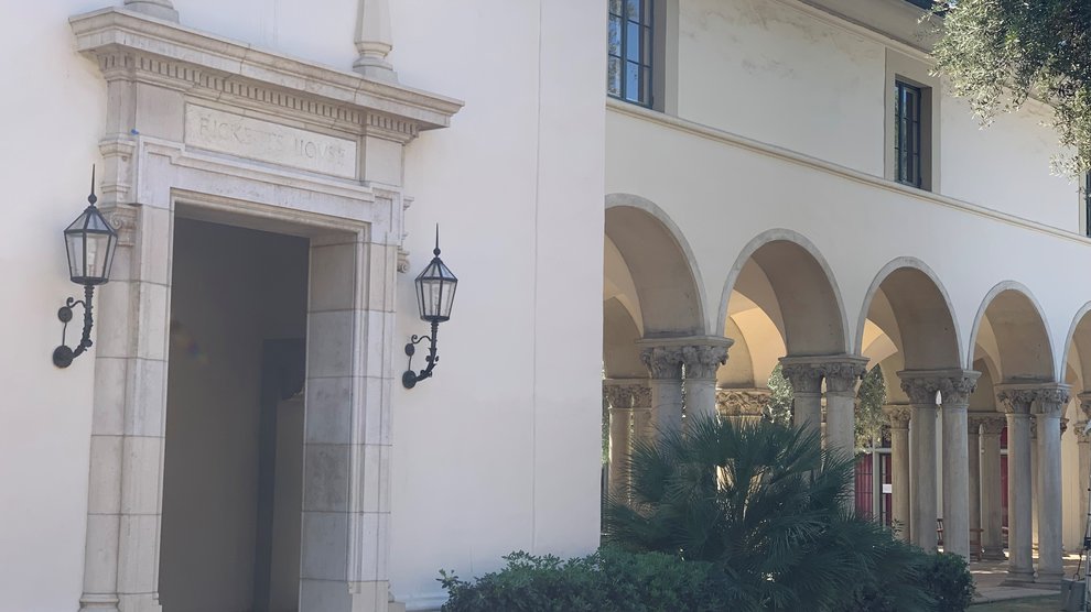 UG Ricketts, exterior.