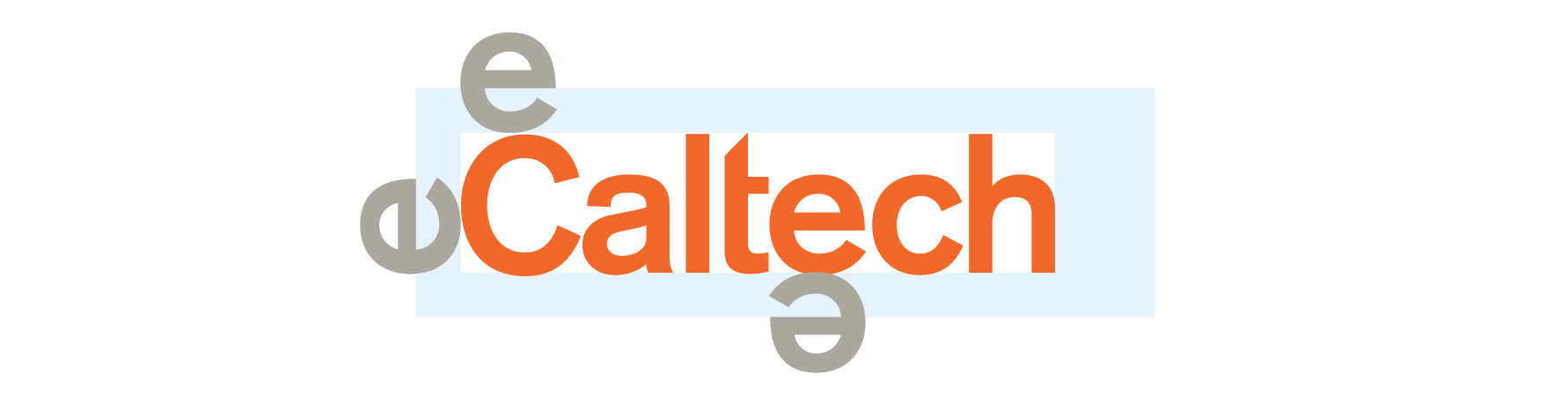 Caltech logo clear space