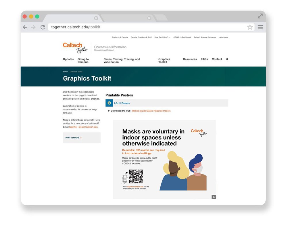 Caltech together screenshot
