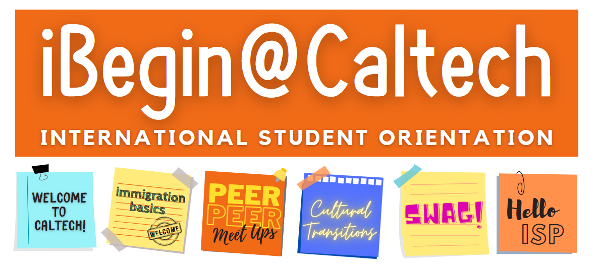 iBegin at Caltech banner