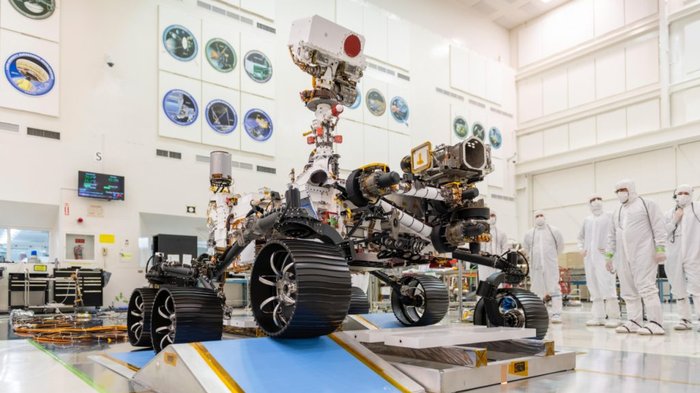 Picture of the Mars Perseverance Rover