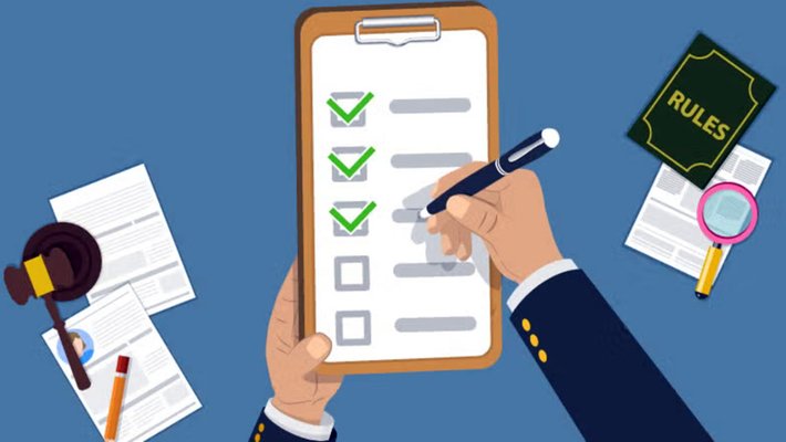 Graphic of a checklist