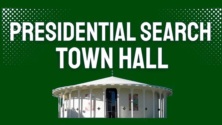 Presidential Town hall search logo