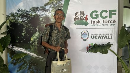 Aguilar at conference