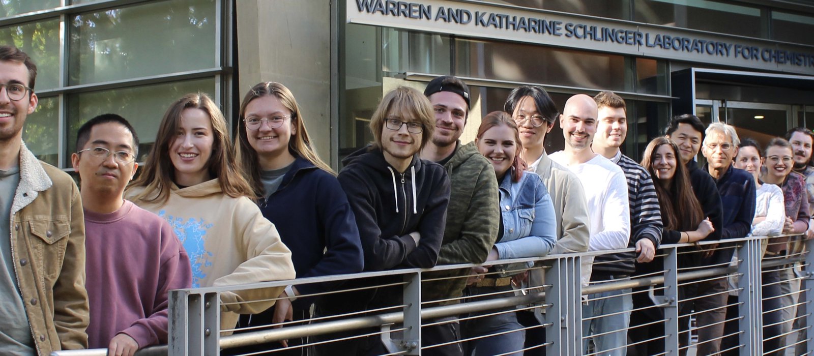 Peters Group Photo November 2022 outside Schlinger