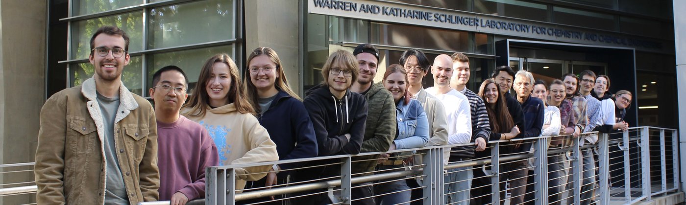 Peters Group Photo November 2022 outside Schlinger