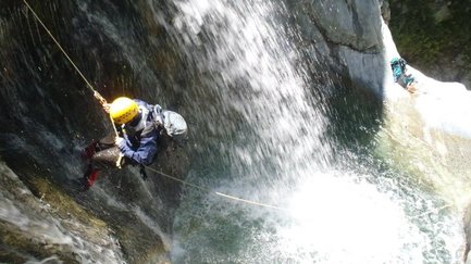 Waterfall erosion