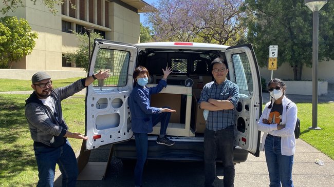 Packing up for delivery!
