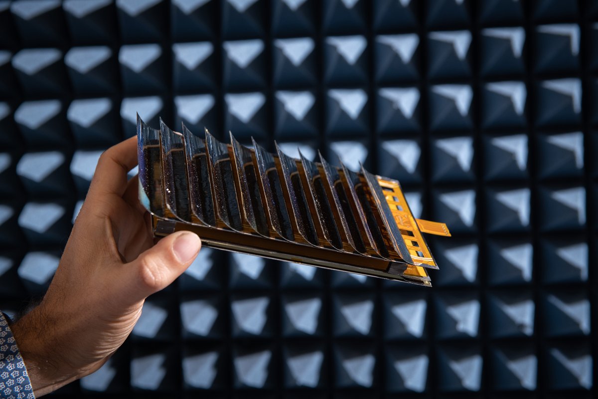 An early prototype of a complete Space Solar Power Project tile completed in 2018